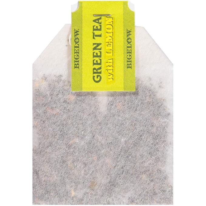 Bigelow Green Tea with Lemon Tea Bags 28-Count Box (Pack of 3) Green Tea Bags with Lemon Peel and Natural Flavors Rich in Antioxidants