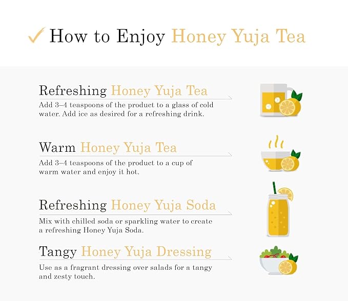 Damtuh Honey Citron Tea (Yuja, Yuzu Tea) 2.2lb Large Jar– Traditional Korean Citron Honey Tea Base, Fruit Preserve, Familiy Size (35.27 fl oz)