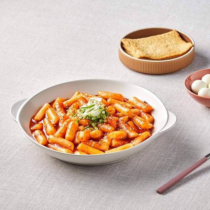 Korean Rice Cake Tteokbokki Stick – 1 Pack (3 Individual Package X 1 Pack) Vegan, Non-GMO, Gluten Free, Tteok Rice Cakes Food Pasta 21.16 oz Per Pack