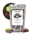 Nelson's Tea Dark Chocolate Cherry - Cut & Sifted Pu-erh Black Tea Loose Leaf with Rich Blend of Chocolate Chips, Wild Cherry Bark, Cacao Nibs and Dried Cherries - Medium Caffeine (16 oz)