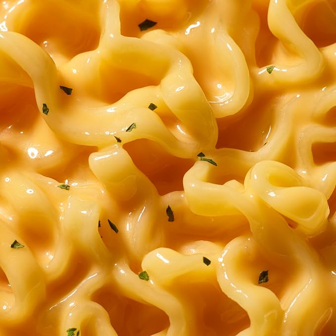 Cheesy Stir-Fry Ramen (Bowl) – Cheddar & Mascarpone Flavor | Creamy & Savory Korean Instant Noodles | 3.53 oz (Pack of 6)