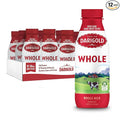 Darigold Shelf Stable Whole Milk Bottle with 12 Essential Nutrients, 15g Protein, rsBT Free - 14oz, 12 Pack (Whole)