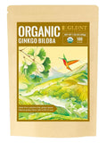 GLDNT Organic Ginkgo Biloba Tea, Dried Ginkgo Biloba Leaves, Mild & Smooth Flavor, Caffeine Free, 100 Count