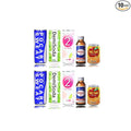 FRKR Korean 10 &12 Drinks Assortment Gift Box [Chilsung Cider/Mikis/Demisoda/Banana Milk/McCOL/MoguMogu/2%/SacSac/Etc.] Soft Drinks + Real Fruit Drinks + Energy Drinks (10, Sports Day)