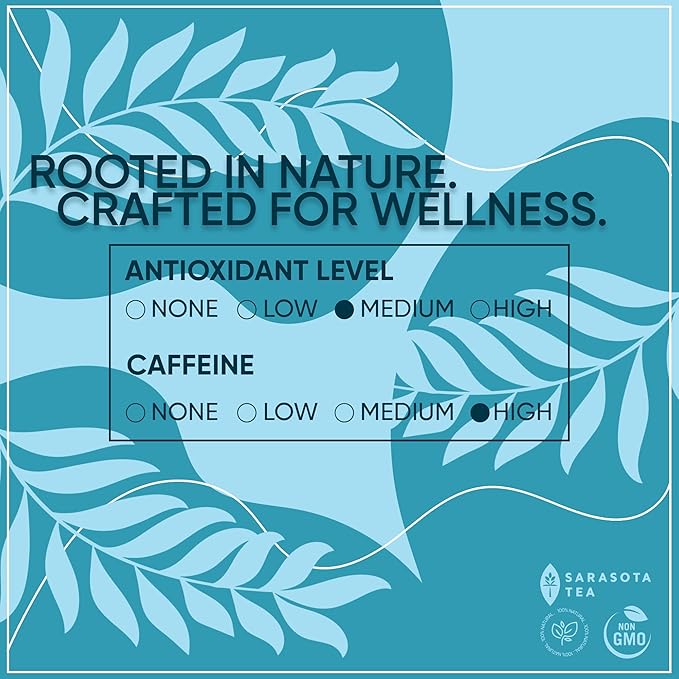 Organic English Breakfast Loose Leaf Tea | Traditional Strong Black Tea Blend | Full-Bodied Gourmet Flavor | High Caffeine | 8oz Bag | Fresh Leaves for Hot or Iced Tea | Non-GMO