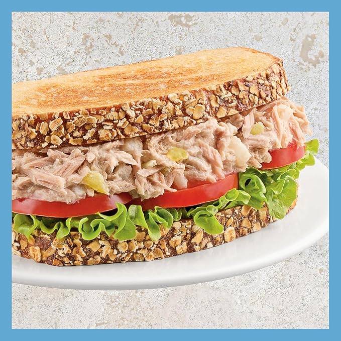 StarKist Tuna Creations Variety Pack, 3-Pack Trial (Tuna Salad, Lemon Pepper, Herb & Garlic), Ready-to-Eat Tuna Pouches, 13g–18g Protein, On-the-Go Snack or Meal