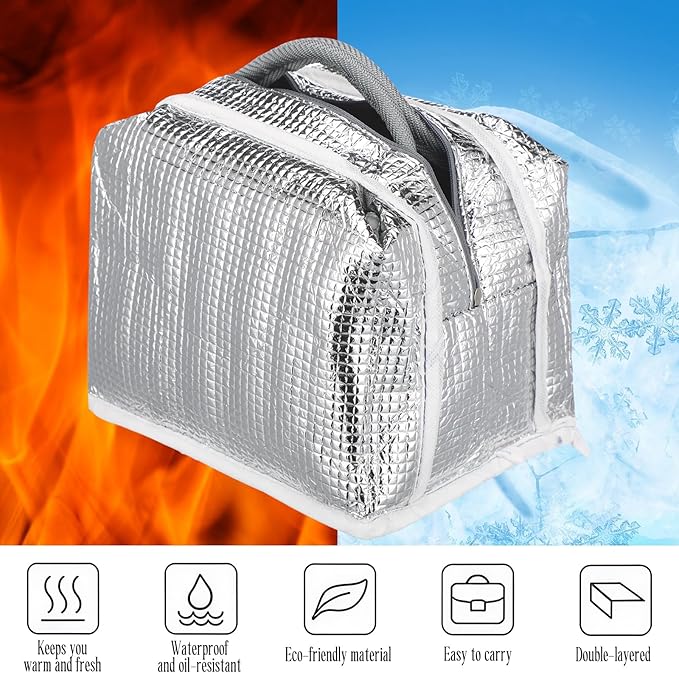 Teacher Appreciation Gifts Bulk Back to School Thank You Insulated Lunch Bags Teacher Reusable Lunch Bags Leakproof Totes End of Year Appreciation Gift for Men Women(12 Pcs,Lively)