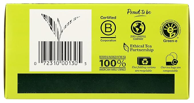 Bigelow Green Tea w/ Peach Tea Bags, 20 ct