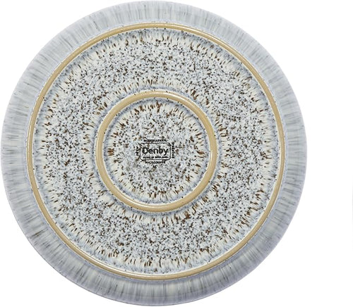 Denby Halo Speckle Coupe Salad Plate