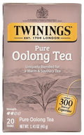 Twinings Pure Oolong Tea – Golden Caffeinated Tea, Individually Wrapped Tea Bags, 20 Count