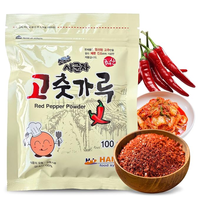 COELO Gochugaru Korean Chilli Flakes 3.52oz (100g) | Premium Korea Chilli Red Pepper Powder Coarse Flakes Seasoning for Korean Spice for Kimchi & Cooking K-Food | Vegan, NO MSG