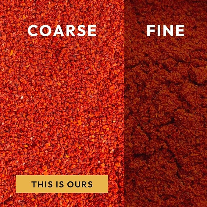 East and Else Gochugaru, Korean Red Chili Pepper Flakes, Coarse Grind for Kimchi, 6 OZ (170g) Resealable Bag, Premium 100% Sun-Dried Chili Powder for Stews, Chili Oil, and Asian Cooking