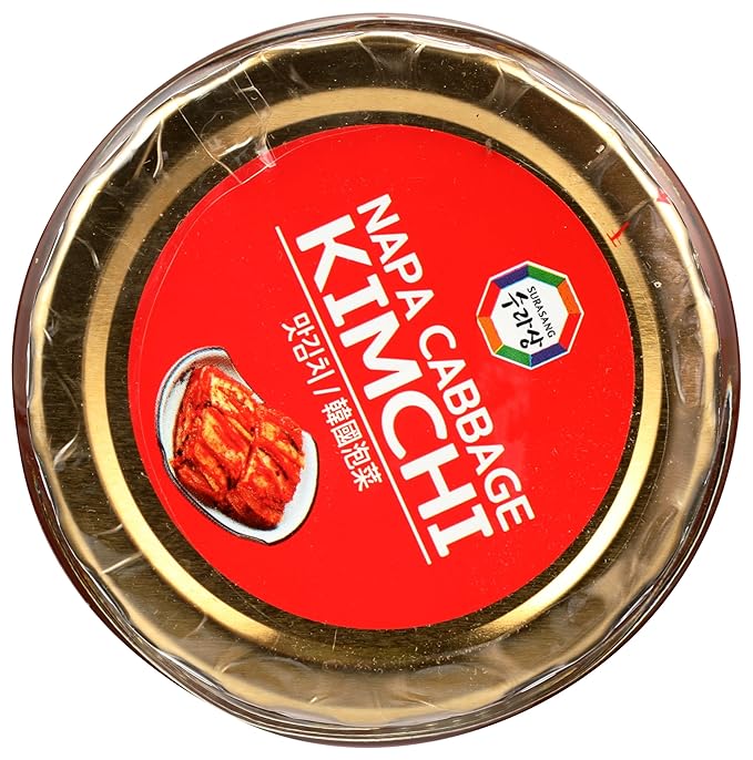 Korean Bottled Kimchi, Original Authentic Tasteful Bottle Napa Cabbage Kimchi, Vegan Gluten Free [No Preservatives] - 7.58 oz (1 Bottle)