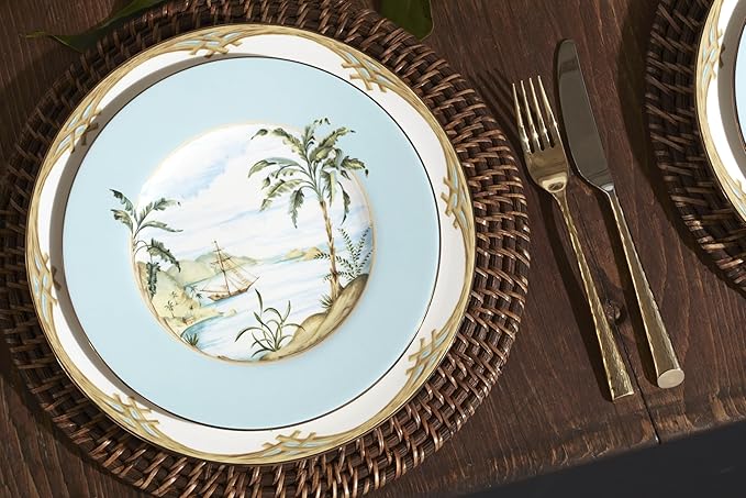 Lenox 897265 British Colonial Tradewind Accent Plates, Set of 4