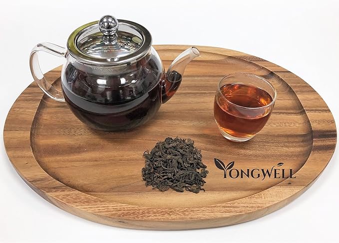 YongWell Premium Yunnan Pu Erh Loose Leaf Tea, 100% Natural, Helps Digestion & Weight Loss (8oz.)