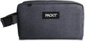 PackIt Freezable Small Insulated Snack Box, City Charcoal, with EcoFreeze Technology (Built-in Ice Pack), Mini Cooler or Small Lunch Bag, For Fresh Snacks On the Go, for Work, Gym, or Travel