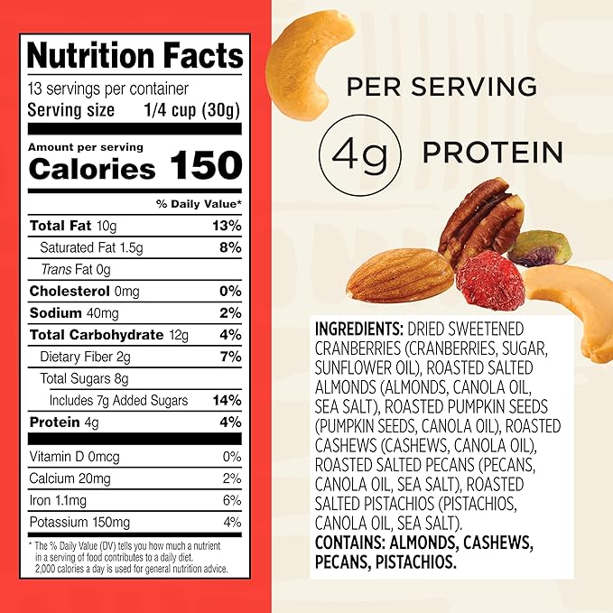 Snak Club Mega Trail Mix, Family Size, 14 Ounce