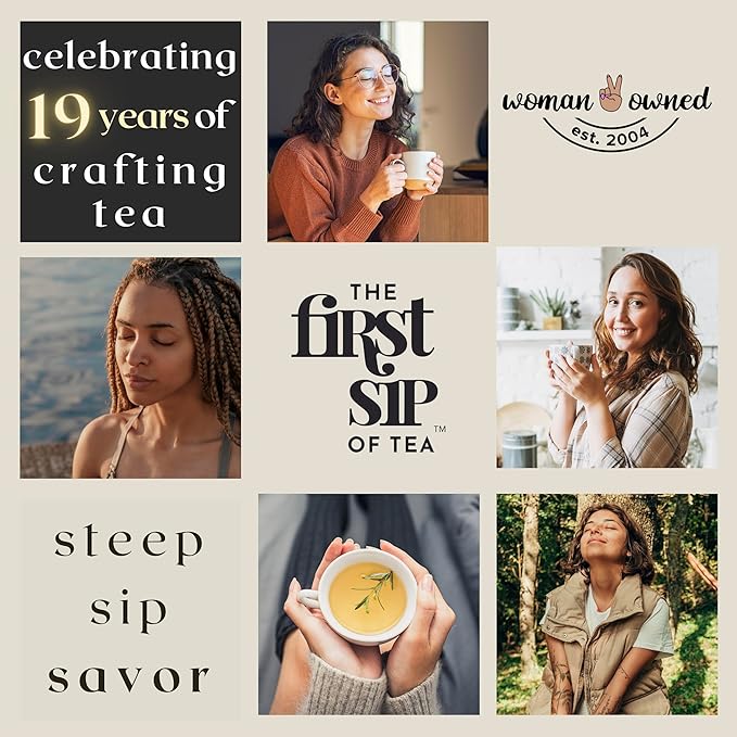 Tropical Paradise, Mango, Strawberry, Papaya, Black & Green Tea, Pyramid Sachet Tea Bags, Caffeinated, Hot & Iced Tea - 16 Cups | The Spice Hut, First Sip Of Tea