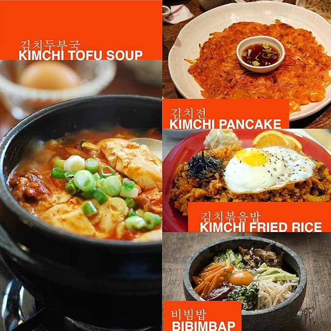 CHIRAMEN Kimchi Veggie Mix Dried Ramen Toppings, Kimchi, Mushrooms, Sweet Pepper, Tofu, Cabbage, Chives, Corn, Perfect for Cup Noodles and Dehydrated Vegetables Soup
