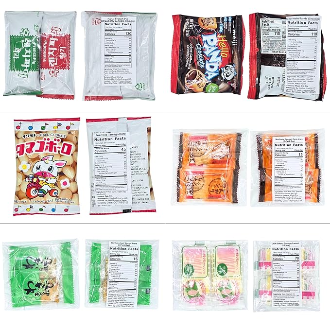 Premium Asian Snack Collection – Japanese & Korean Gift Set – Includes Ramen, Soft Cakes, Savory Chips & Matcha Energy Drink – Large Variety Box