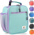 CaCTOUR Lunch Box Kids,Premium Insulated Lunch Bag for Girls Boys,Soft Bag Mini Cooler Back to School Thermal Reusable Lunch Bag for Work School Picnic (Light Green)