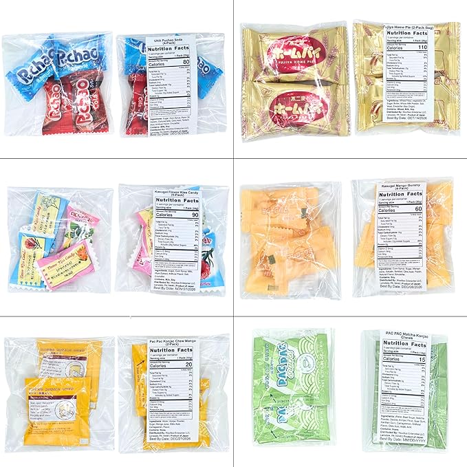 Premium Asian Snack Collection – Japanese & Korean Gift Set – Includes Ramen, Soft Cakes, Savory Chips & Matcha Energy Drink – Large Variety Box