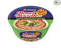 Nongshim Ramen Noodles, Gourmet Instant Ramen bowl, Premium Microwavable Noodle Soup, Hot & Spicy, 3.03 Ounce (Pack of 12)