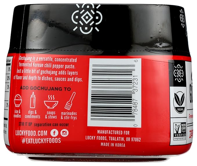 LUCKY FOODS Seoul Gochujang Chili Paste, 15.8 OZ