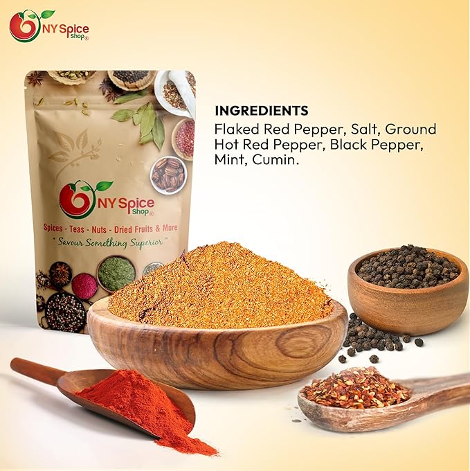 NY SPICE SHOP Adana Kabab Spice Seasoning Herb - 1 lbs. (Pound) Mix All Natural Premium Mediterranean Blends - Kebab Seasonings - No Preservatives - For BBQ Grilling or Baskets (Kabob) - Spice Blend