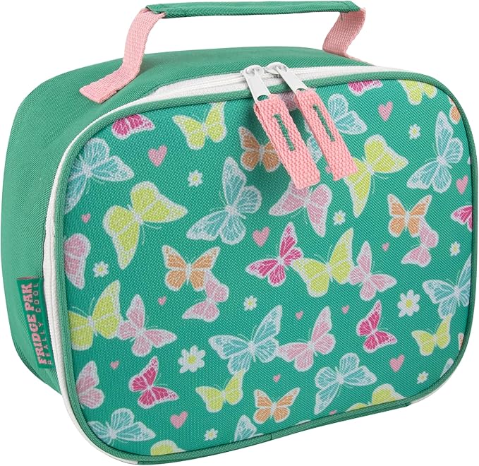 Trail maker Reusable Lunch Bags in Fun Prints, Bulk 24 Pack Insulated Lunch Boxes Bulk Set (Assorted Mixed Pack)