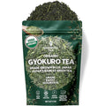 Gyokuro Tea Loose Leaf 3 oz | Premium Japanese Shade Grown Green Tea | Umami Rich Smooth Flavor | Bulk Loose Leaf