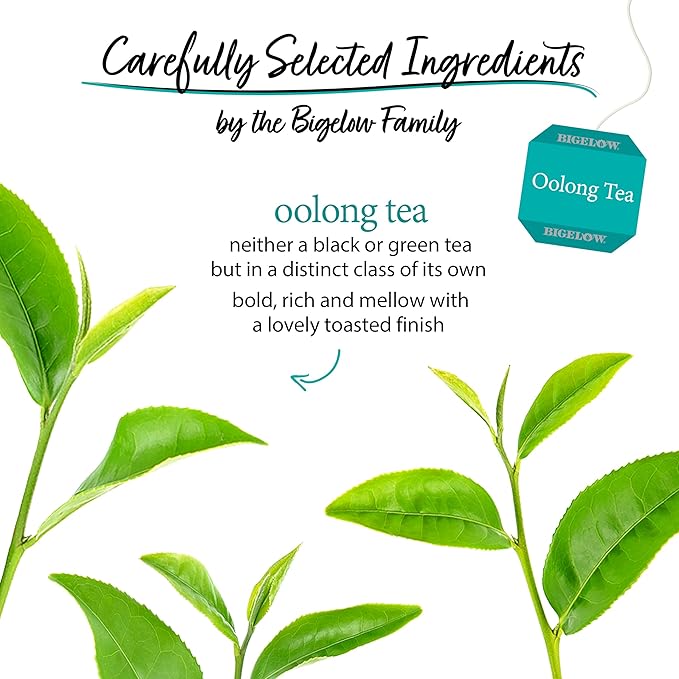 Bigelow Tea Oolong Tea, Caffeinated Tea with Fresh, Smooth Taste, 20 Count Box (Pack of 6), 120 Total Tea Bags