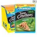 StarKist Tuna Creations BOLD Jalapeño Pouch (2.6 oz - 12 Pack) Wild Caught, High Protein Shelf Stable Seafood, Gluten Free, Soy Free, No Draining, Ready to Eat for Salads and Sandwiches
