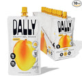 Dally Mango Drinkable Konjac Jelly 10 Pouches | Healthy 10-Calorie, Keto, Gluten Free, Sugar Free Korean Fruit Snack | Prebiotics & Postbiotics for Skin, Immune & Weight Management