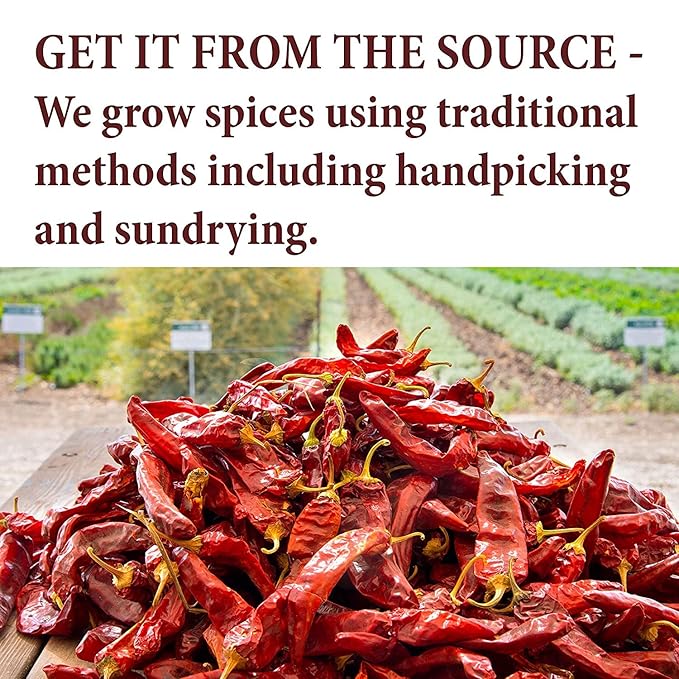 The Spice Way Gochugaru korean red pepper flakes - 8 oz – Premium Quality red pepper flakes & All-Natural Seasoning - Perfect Ingredient for Kimchi, Stir-Fries, Soups and More