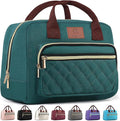 Genteen Lunch Box for Women, Insulated womens Lunch bag for work,Reusable Cute Lunch Bags,High Capacity Cooler BagTote for Work Girls Office Picnic School-Lake Green