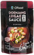 Chung Jung One O'Food Korean Doen Jang Jjigae Sauce, Soybean Paste Stew Sauce, Gourmet Recipe, 130g (4.59oz) 1Pack
