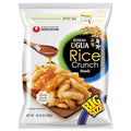 Nongshim Korean Ugua Rice Crunch Snack, Sweet Rice Crisps, Brown Rice Syrup, Glazed and Crunchy, Korean’s Favorite Rice Snack, Big Size Bag, Tasty Family Snack, 10.23 oz (1 Pack)