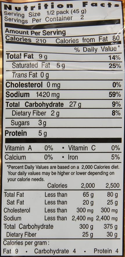 Mama Instant Noodle, Creamy Tom Yum Spicy Flavor, 3.17 Ounce (Pack of 20)