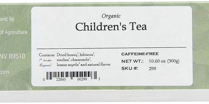 Davidson's Organics, Children's Tea, 100-count Unwrapped Tea Bags