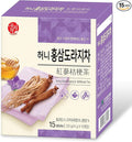 LENITH Songwon Honey Red Ginseng & Bellflower Tea – 15 Powder Sticks (210g), Traditional Korean Tea