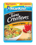 StarKist Tuna Creations Sweet and Spicy Pouch (2.6 oz - 1 Pack) Wild Caught, High Protein Shelf Stable Seafood, Gluten Free, Soy Free, No Draining, Ready to Eat for Salads and Sandwiches