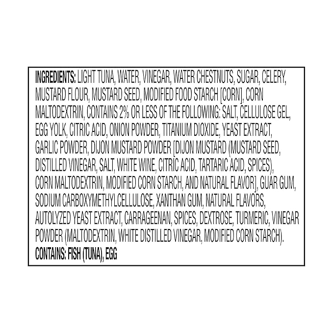 StarKist Tuna Creations Whole Grain Dijon Mustard Tuna Salad Pouch (3.0 oz - 24 Pack) Wild Caught, High Protein Shelf Stable Seafood, No Draining, Ready to Eat for Salads and Sandwiches