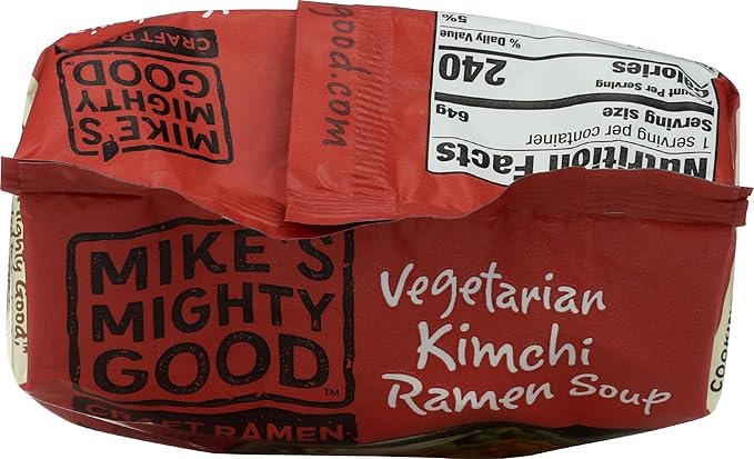 Mikes Mighty Good, Soup Ramen Kimchi, 2.3 Ounce