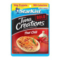 StarKist Tuna Creations BOLD Thai Chili Style Pouch (2.6 oz - 1 Pack) Wild Caught, High Protein Shelf Stable Seafood, Gluten Free, Soy Free, No Draining, Ready to Eat for Salads and Sandwiches