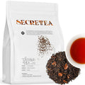Organic Cocoa Pu-erh Loose Tea I POWERFUL Detox Immune I Heart & Digestion Support, 12 OZ Bulk Pack |By T SECRETEA, Treasure Box