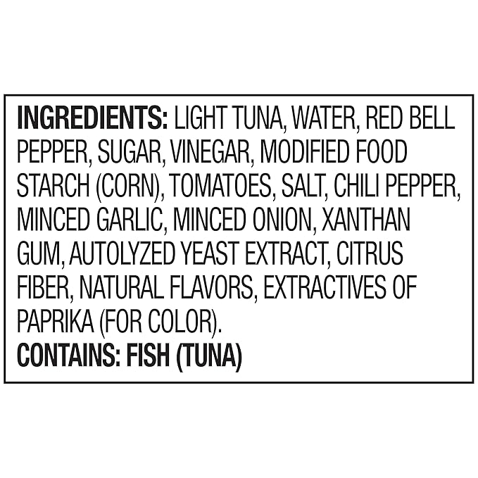 StarKist Tuna Creations BOLD Thai Chili Style Pouch (2.6 oz - 24 Pack) Wild Caught, High Protein Shelf Stable Seafood, Gluten Free, Soy Free, No Draining, Ready to Eat for Salads and Sandwiches