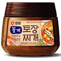 Sempio Doenjang: Traditional Korean Soybean Paste with Tojang & Seafood, Premium Deeply Savory Fermented Soup Base for Jjigae, Non-GMO (15.9oz/450g)