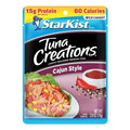 StarKist Tuna Creations Cajun Style Pouch (2.6 oz - 1 Pack) Wild Caught, High Protein Shelf Stable Seafood, Gluten Free, Soy Free, No Draining, Ready to Eat for Salads and Sandwiches