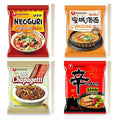 Journey of Asia "4 Nongshim Ramen Combo" Soon, Neoguri Mild, Mupama, Shin Ramen Kpop Demon Hunters | Gift for College Students and Adults | Korean Noodle Challenge